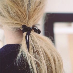 💕50” of Chanel black ribbon from boutique💕